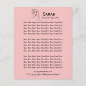 Schönheitssalon Flyer (Vorne)