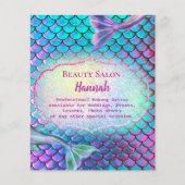 Schönheitssalon Flyer (Vorne)