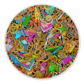 Schönheitssalon / Friseur / Haare Keramik Knobs Keramikknauf (Vorderseite)