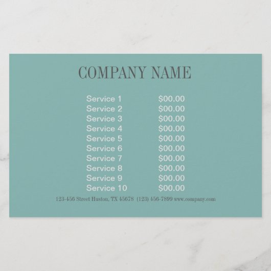 Schönheitssalon für Großgatsby Flyer (Hinten)