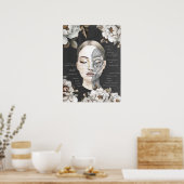 Schönheitssalon Gesichtsmuskelanatomie Dekoration (Küche)