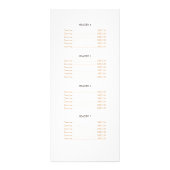 Schönheitssalon Gold Türkisfarbenes Gepunktetes Mu Werbekarte (Hinten)