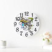 Schönheitssalon Große Wanduhr (Zuhause)