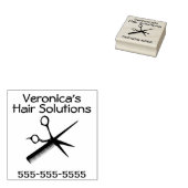 Schönheitssalon Gummistempel (Stempel)