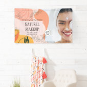 Schönheitssalon Haarschnitt elegante Make-up Künst Banner (Insitu)