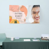 Schönheitssalon Haarschnitt elegante Make-up Künst Banner (Messeveranstaltung)
