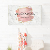 Schönheitssalon Haarschnitt Lashes Makeup Künstler Banner (Insitu)