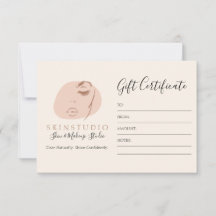 Schönheitssalon Hautpflege Spa-Gutschein Makeup St