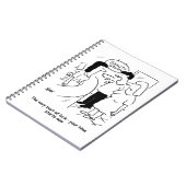 Schönheitssalon - Ihre Zeit beginnt... jetzt! Notizblock (Linke Seite)