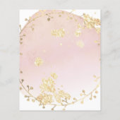 Schönheitssalon in Rosa Flyer (Hinten)