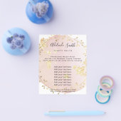 Schönheitssalon in Rosa Flyer (Einzeln)