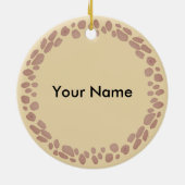 Schönheitssalon Keramik Ornament (Hinten)