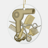 Schönheitssalon Keramik Ornament (Links)