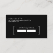 Schönheitssalon / klein / Termin (Rückseite)