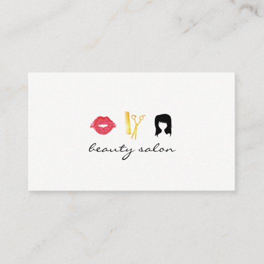 Schönheitssalon / klein / Termin (Vorderseite)