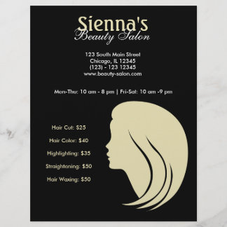 Schönheitssalon (Lemon Chiffon) Flyer