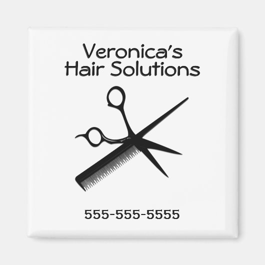 Schönheitssalon Magnet (Vorne)