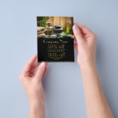 Schönheitssalon-Massage Zen-Bambus WELLNESS-CENTER Flyer (Gruppe)