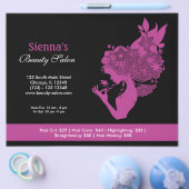 Schönheitssalon (Plum) Flyer (Einzeln)