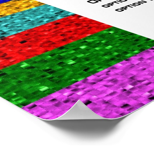 Schönheitssalon Poster (Ecke)