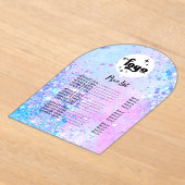 Schönheitssalon Preisliste Acrylic Einladung (Ablage )