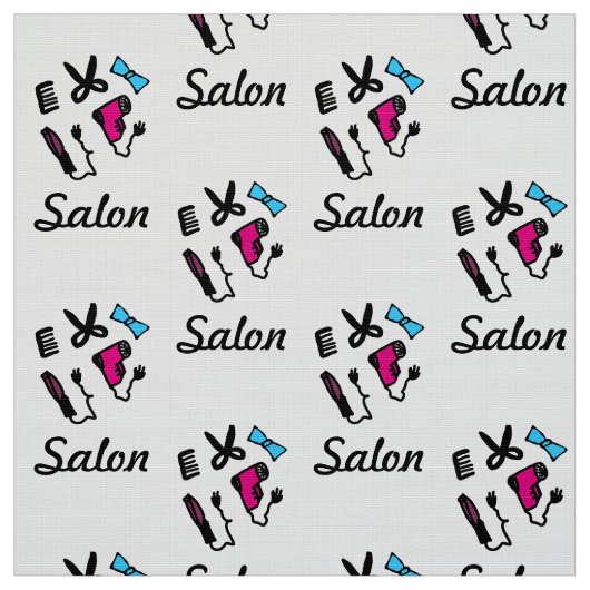Schönheitssalon Stoff (Muster)