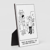 Schönheitssalon Überraschung. Funny Fotoplatte (Seite)