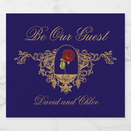 Schönheitsstiftung Schaumweinetikett (Einzelnes Label)