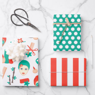 Schönheitstage-Papierverpackung für Spa-Tage Geschenkpapier Set