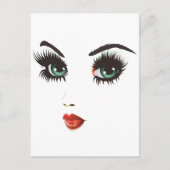 Schönheitstier Postkarte (Vorderseite)