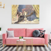 Schönheitstoilette Leinwanddruck (Insitu (Wohnzimmer))