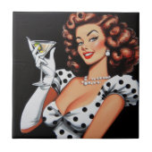 Schönheitstrank Pin Up Fliese (Vorderseite)