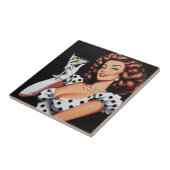 Schönheitstrank Pin Up Fliese (Seite)