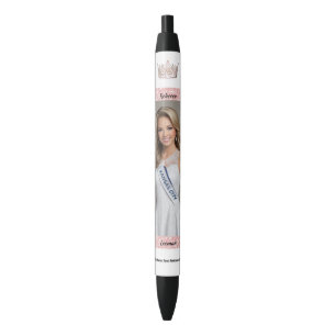 Schönheitswettbewerb Autograph Stift Roségold Glit