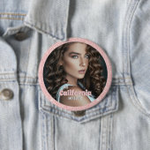 Schönheitswettbewerb-Button-Anstecknadel | Foto mi Button (Beispiel)