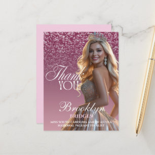Schönheitswettbewerb Danke - Raspberry Sparkle Aus Postkarte