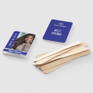 Schönheitswettbewerb-Fan-Waver   Royal Shine Set v Fächer