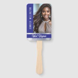 Schönheitswettbewerb-Fan-Waver | Royal Shine Set v Fächer