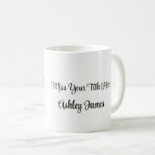 Schönheitswettbewerb-Krone Kaffeetasse (VorderseiteRechts)
