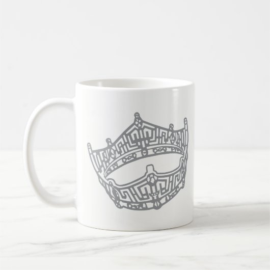 Schönheitswettbewerb-Krone Kaffeetasse (Links)