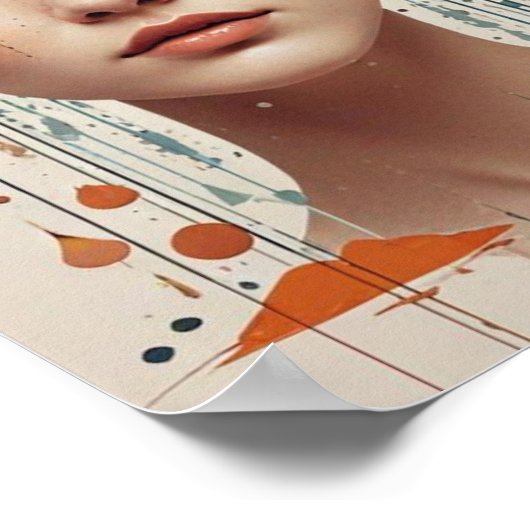 Schönheitswirksamkeit Poster (Ecke)