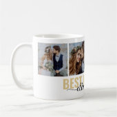 Schönster Tag Calligraphy-Foto Kaffeetasse (Links)