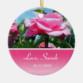 schönstes Geburtstagsgeschenk eines Freundes Keramikornament (Vorne)