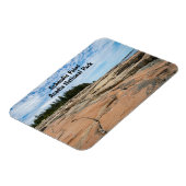 Schoodic Point im Acadia Nationalpark Magnet (Linke Seite)