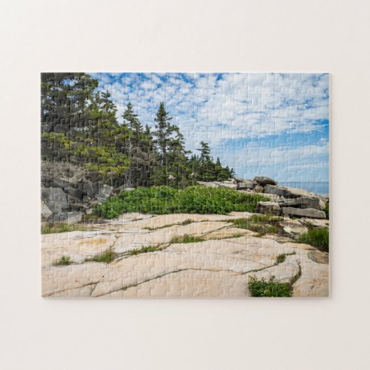 Schoodic Point im Acadia Nationalpark Puzzle (Horizontal)