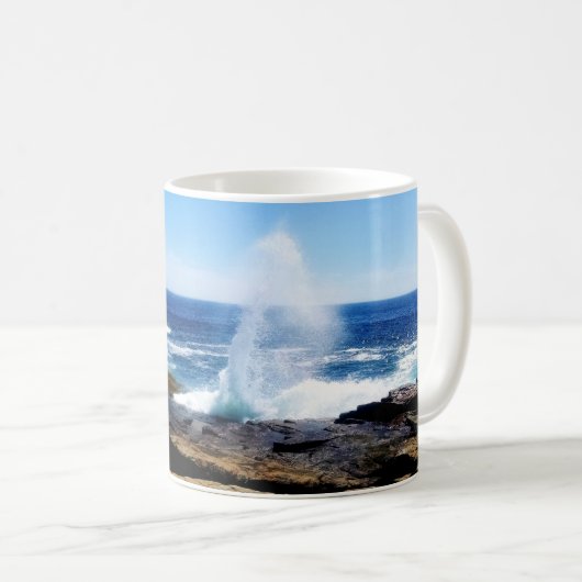 Schoodic Point Kaffeetasse (VorderseiteRechts)
