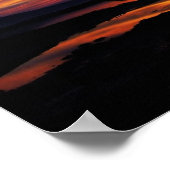 Schoodic Sunset Poster (Ecke)