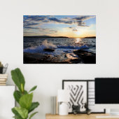 'Schoodic Sunset' Poster (Heimbüro)
