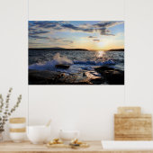 'Schoodic Sunset' Poster (Küche)