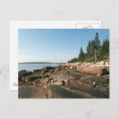 Schoodic West Shore Postkarte (Vorne/Hinten)